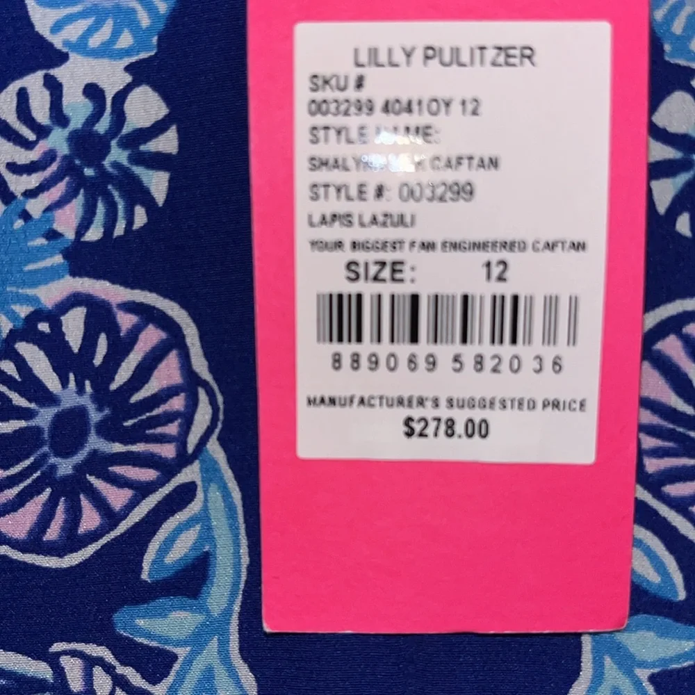 LP Shalynn  silk caftan NWT size 12 - Picture 6 of 6